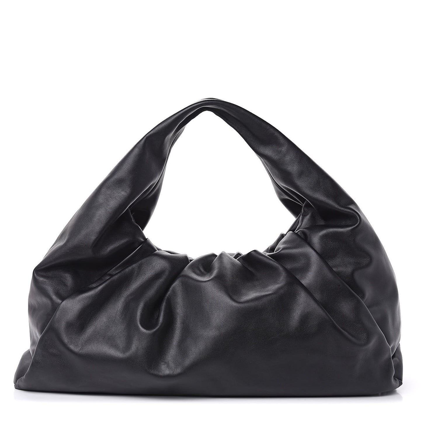 Smooth Butter Calfskin The Shoulder Pouch Black