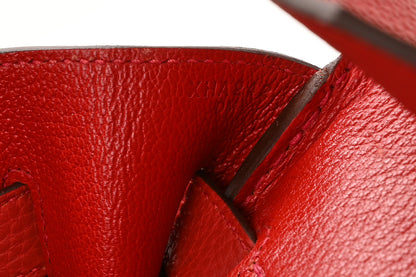 Hermes Togo Birkin 30 Rouge Duchesse 7 of 14