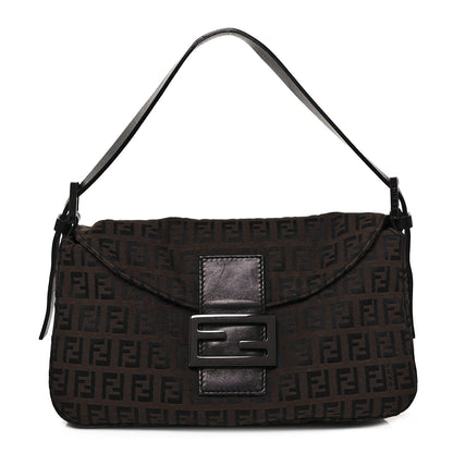 Fendi Zucchino Baguette Brown 1 of 10