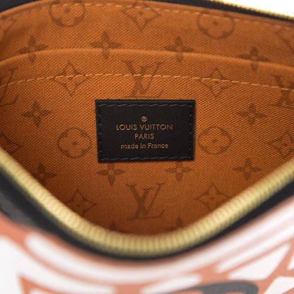 Louis Vuitton Monogram Giant Crafty Neverfull MM GM Pochette Creme Caramel 5 of 6