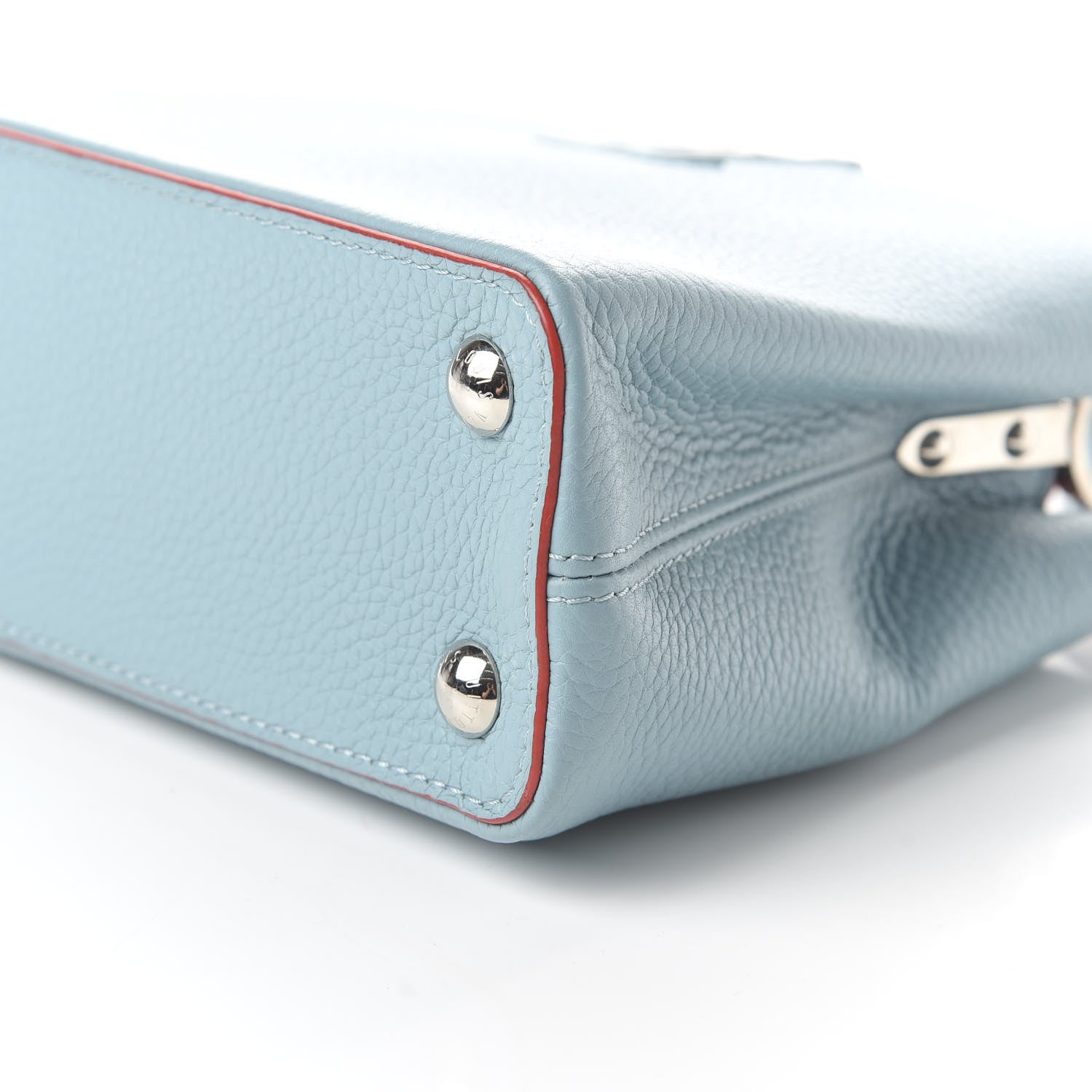 Louis Vuitton Taurillon Capucines BB Ciel 8 of 11
