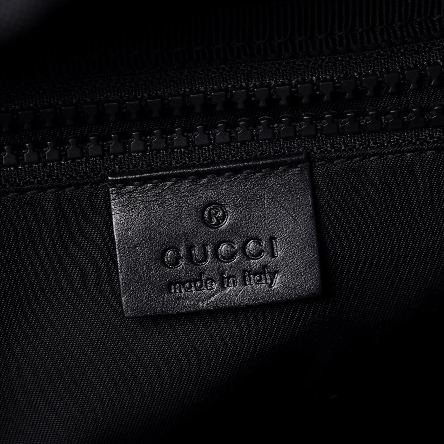 Gucci Techno Canvas Web L'Aveugle Par Amour Embroidered Double Buckle Backpack Black 6 of 12