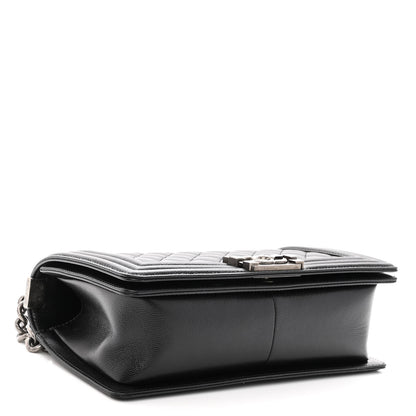 Chanel Caviar Quilted Medium Boy Flap Black 4 of 11