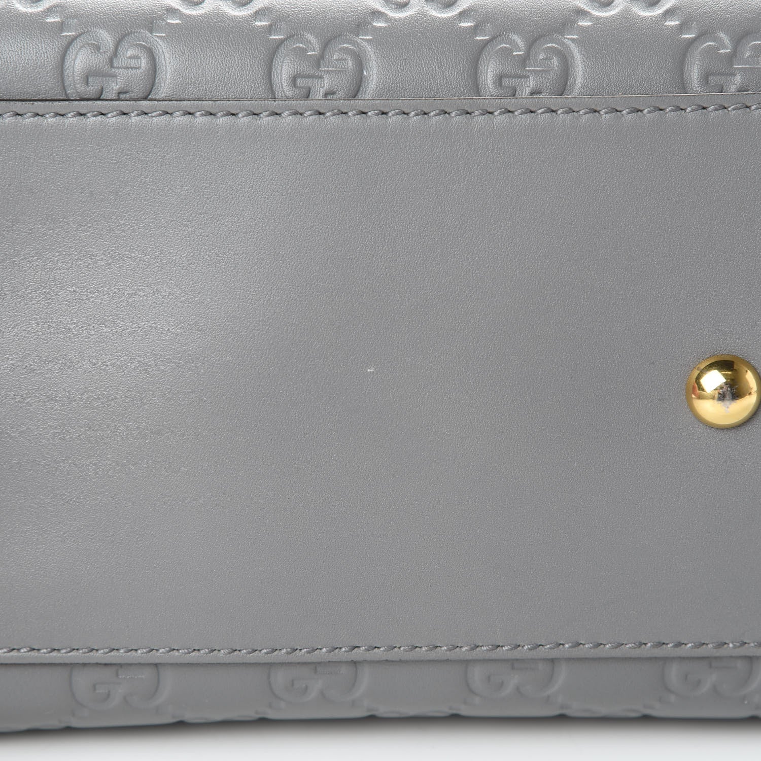 Gucci Soft Guccissima Signature Medium Shoulder Tote Bag Deep Grey 13 of 14