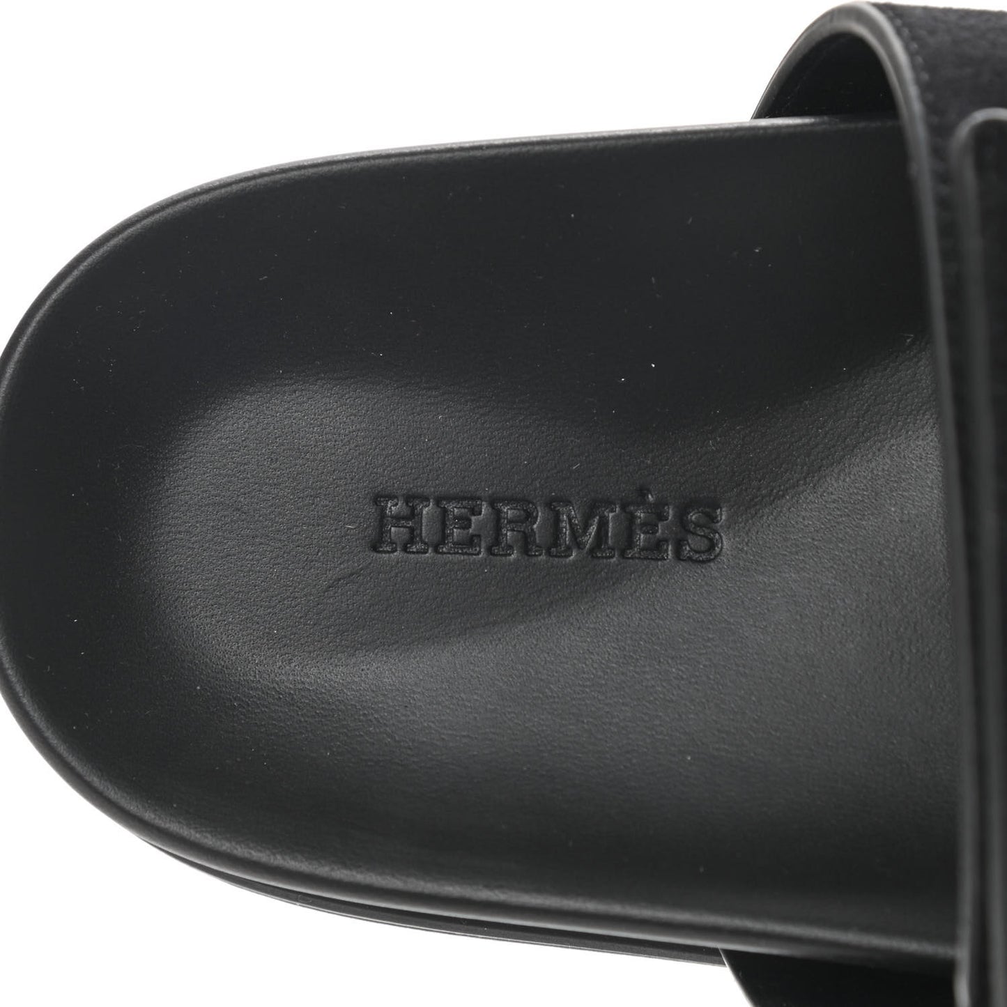 Suede Goatskin Womens Chypre Sandals 37.5 Black