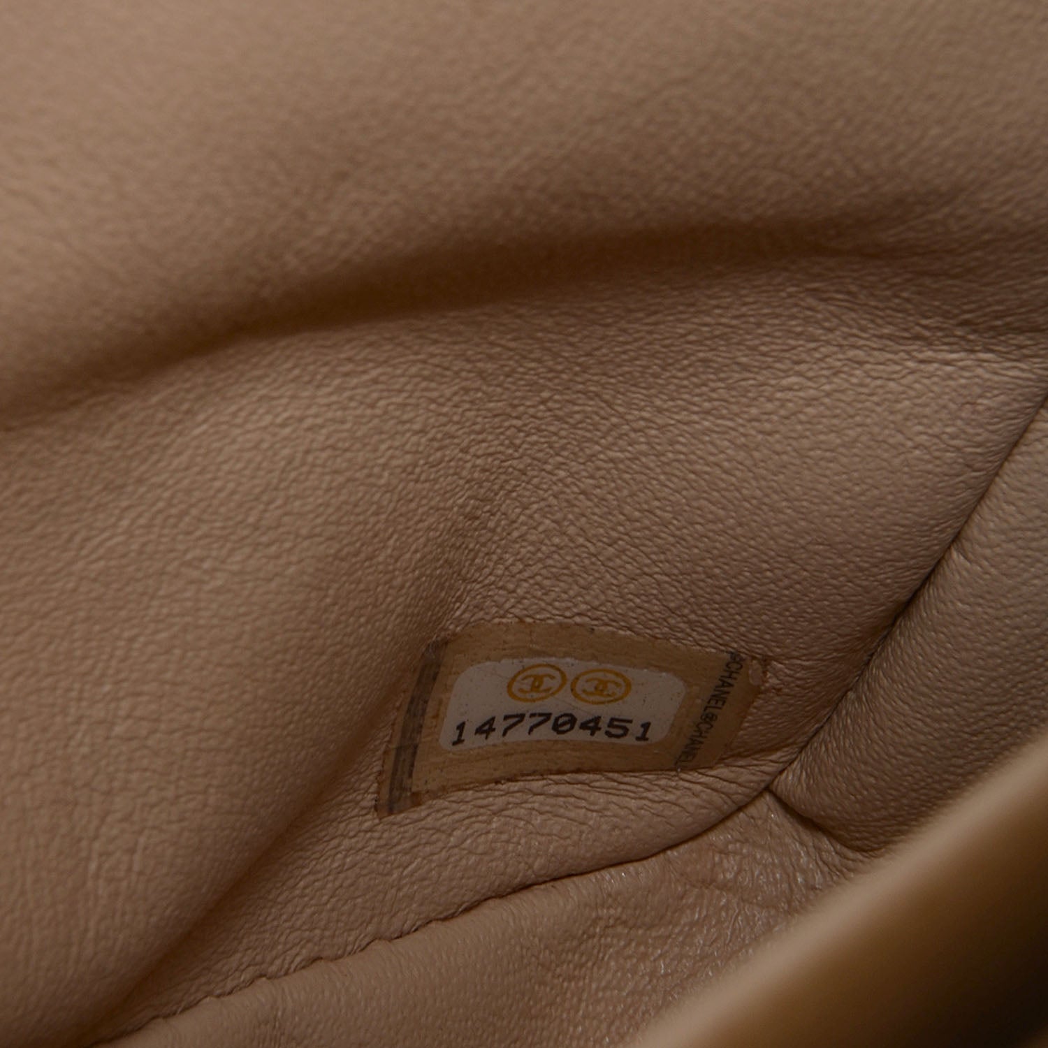 Chanel Caviar Jumbo Double Flap Beige Clair 8 of 8