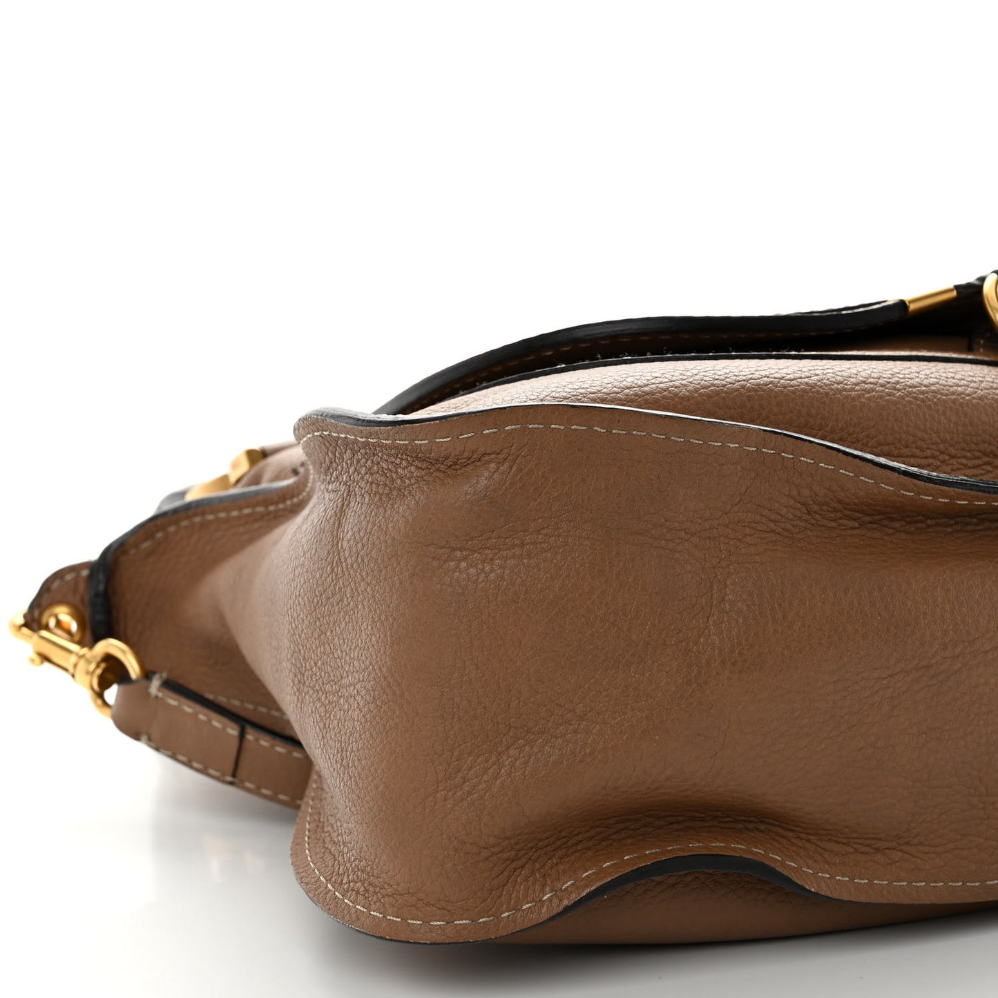 Calfskin Medium Marcie Satchel Nut