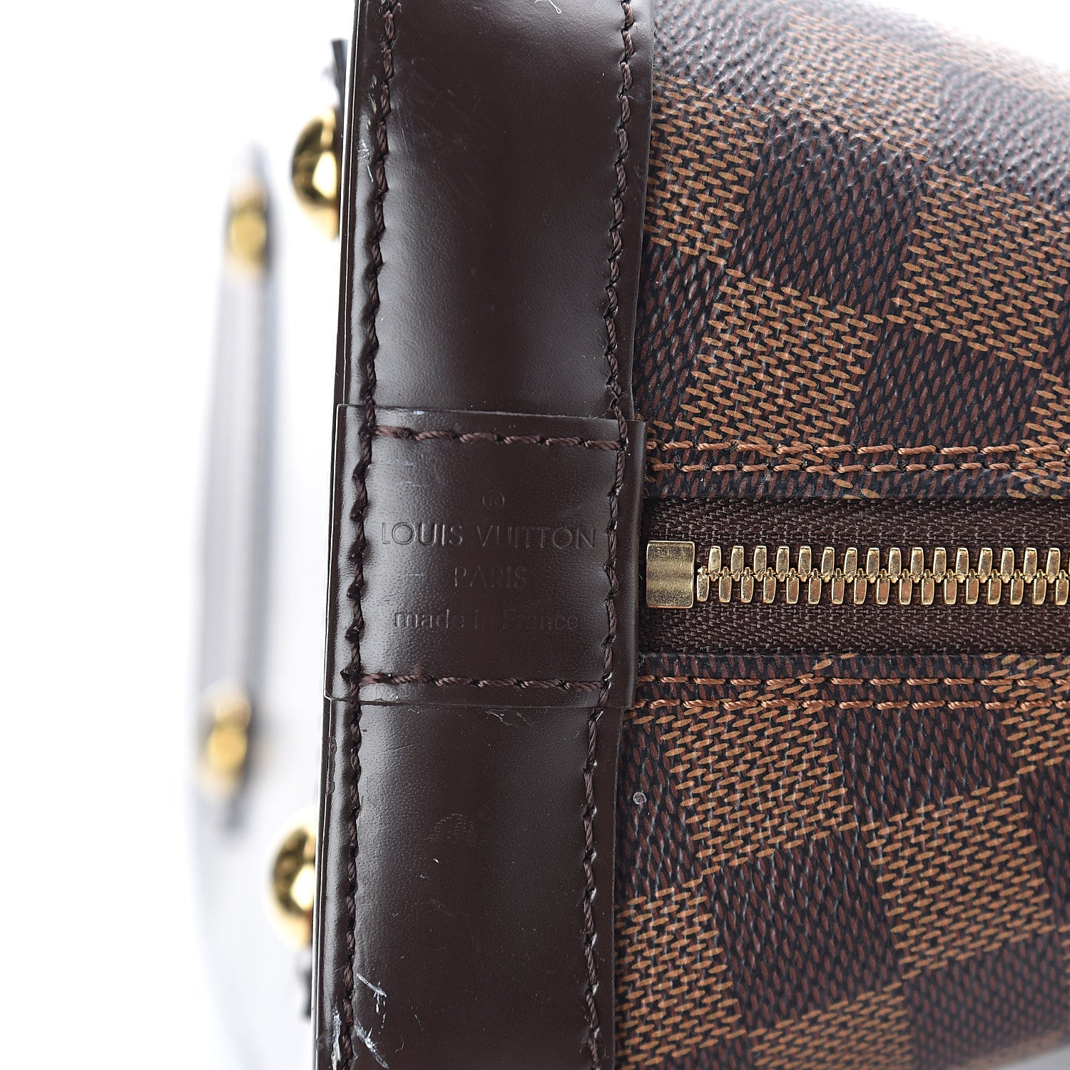 Louis Vuitton Damier Ebene Alma PM 8 of 8