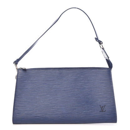 Louis Vuitton Epi Pochette Accessories 24 Myrtille 1 of 9