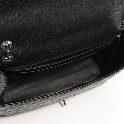 Chanel Caviar Maxi Single Flap Black 6 of 9