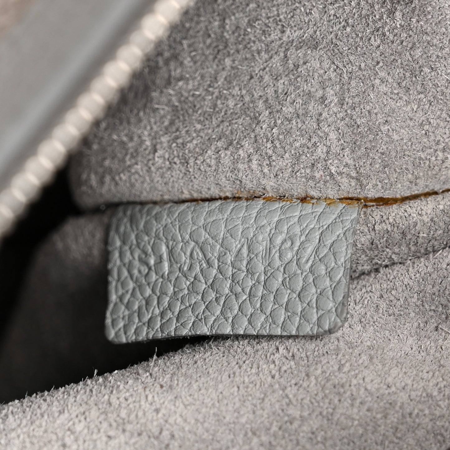 Soft Grained Calfskin Small Belt Cabas Phantom Mineral