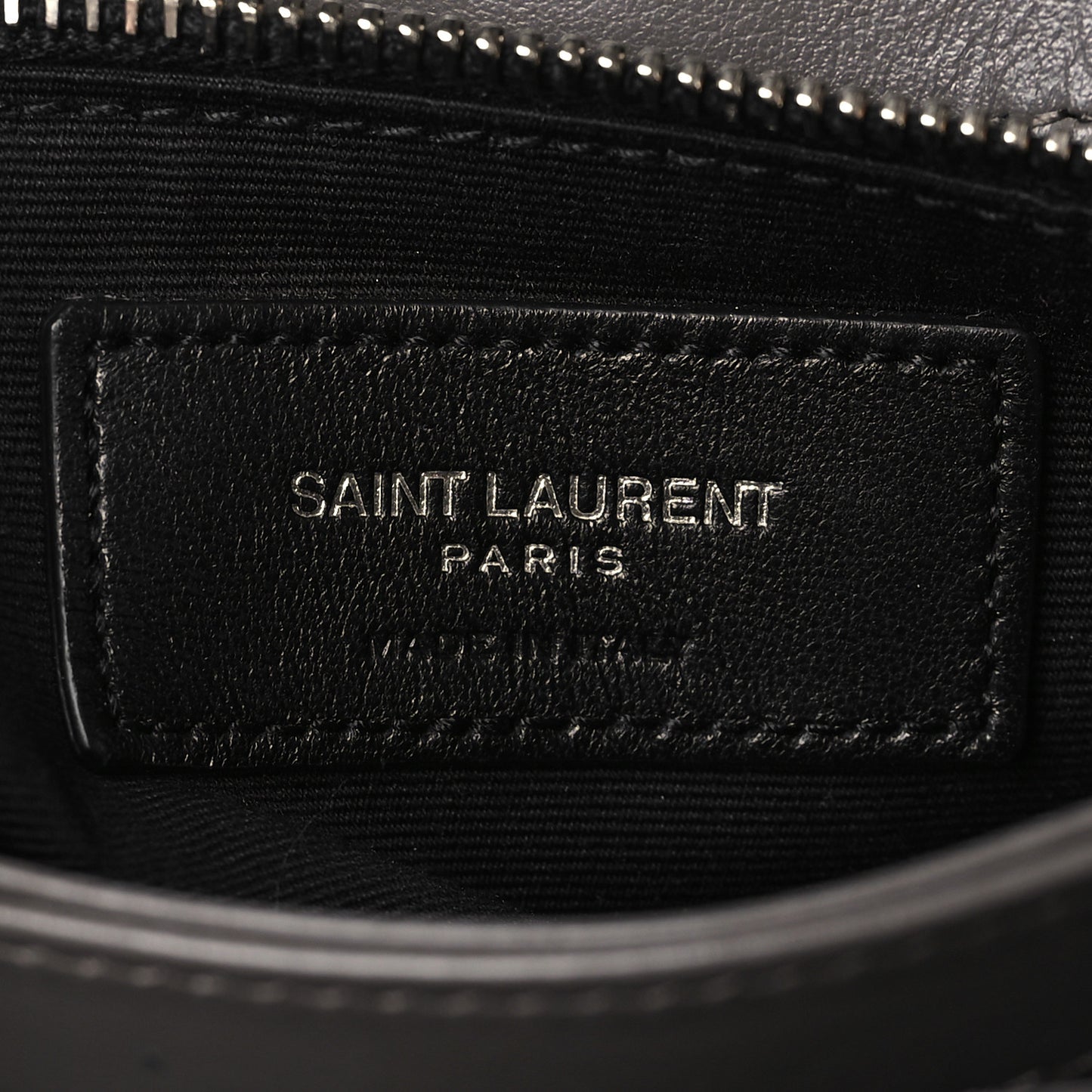 SAINT LAURENT Calfskin Y Quilted Monogram Toy Loulou Crossbody Bag Earth