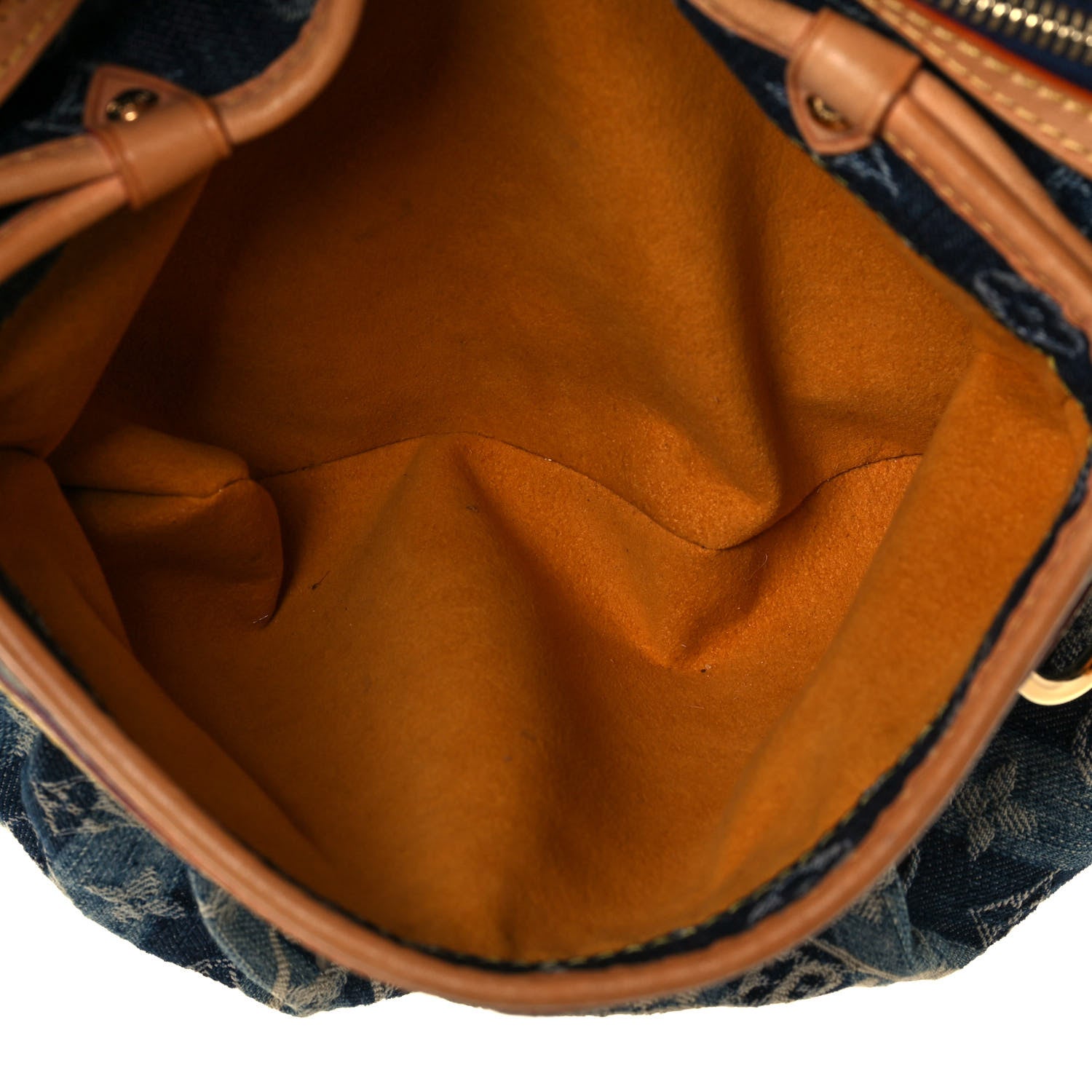 Louis Vuitton Denim Raye Porte Epaule MM 7 of 16