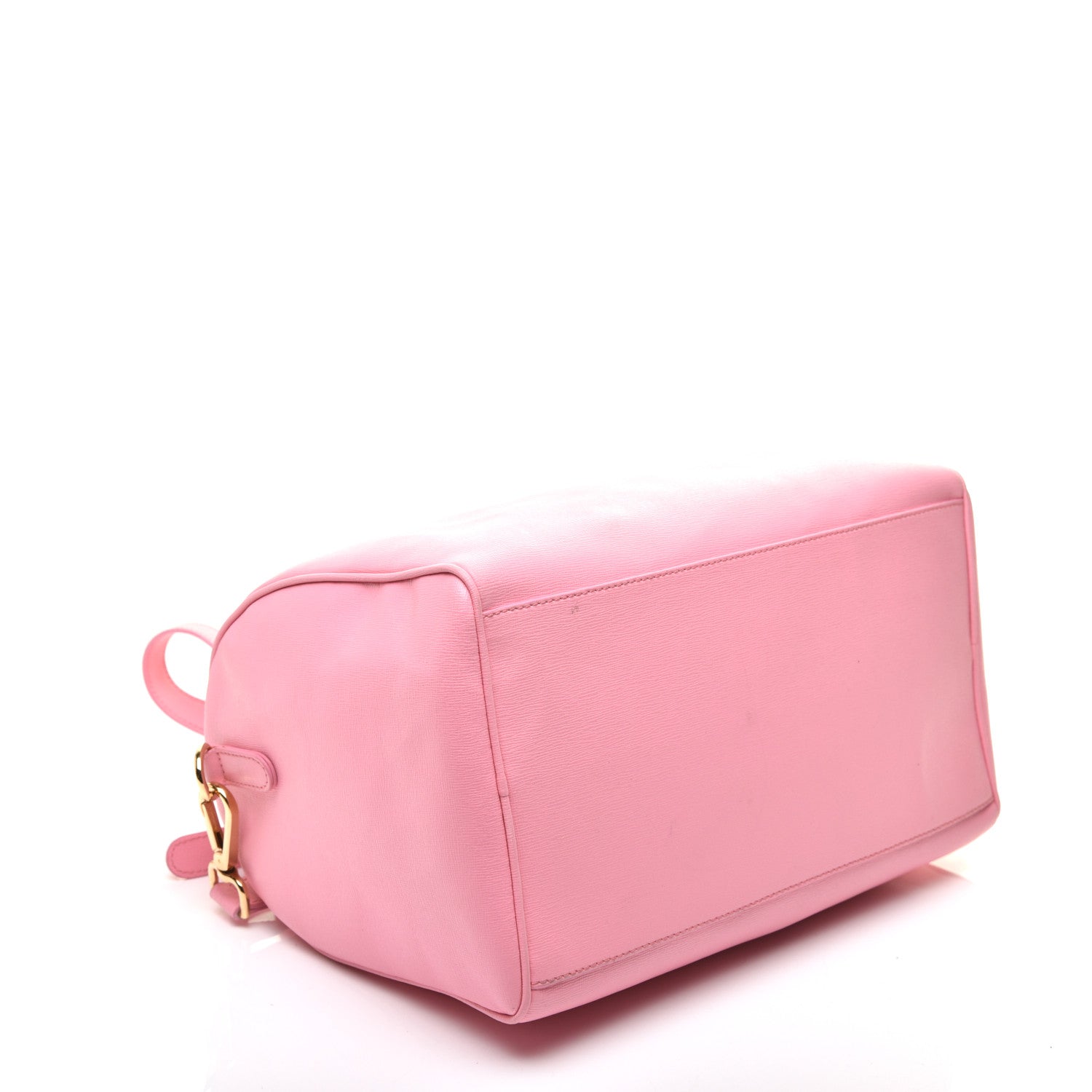 Versace Saffiano Calfskin Palazzo Duffle Bag Light Pink 4 of 12
