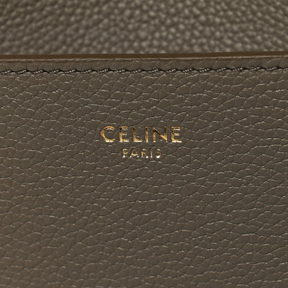 Celine Soft Grained Calfskin Sangle Bucket Bag Taupe 6 of 10