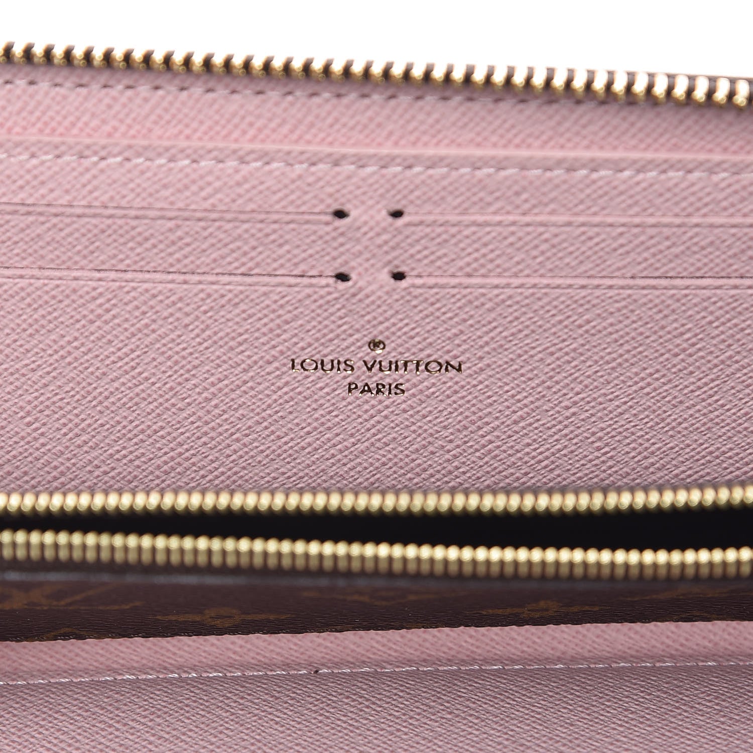 Louis Vuitton Monogram Clemence Wallet Rose Ballerine 6 of 9