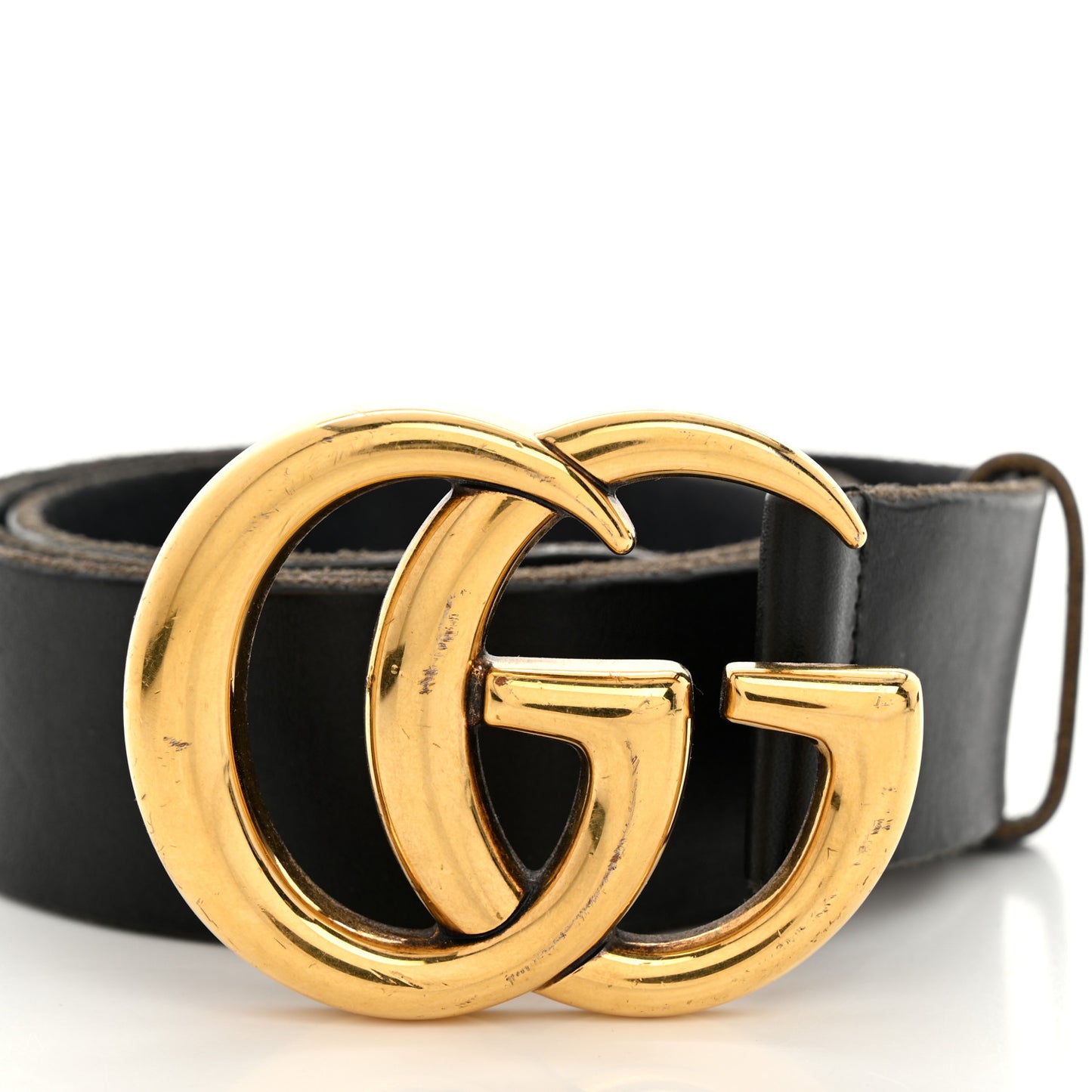 Cuoio Toscano Double G 40mm Belt 90 36 Black