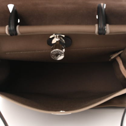 Hermes Vache Hunter Toile Herbag Zip 31 PM Etoupe Ebene 6 of 10