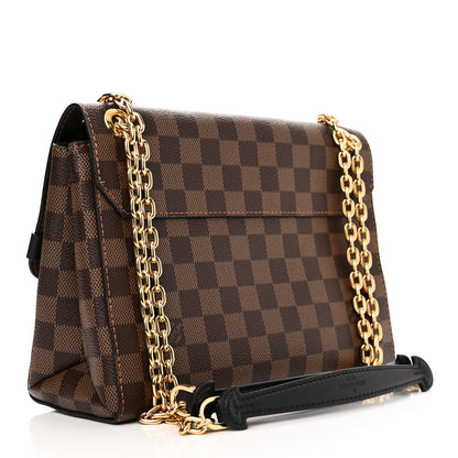 Louis Vuitton Damier Ebene Vavin PM Black 3 of 12