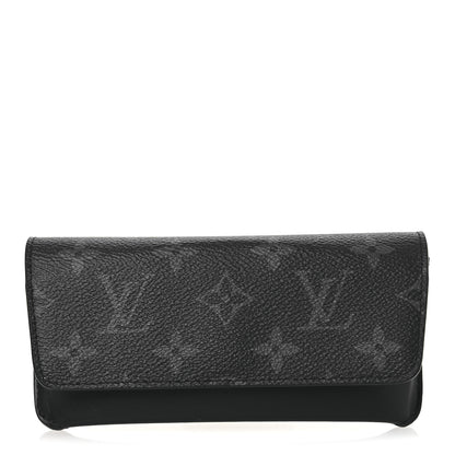 Louis Vuitton Monogram Eclipse Woody Sunglass Case 1 of 8