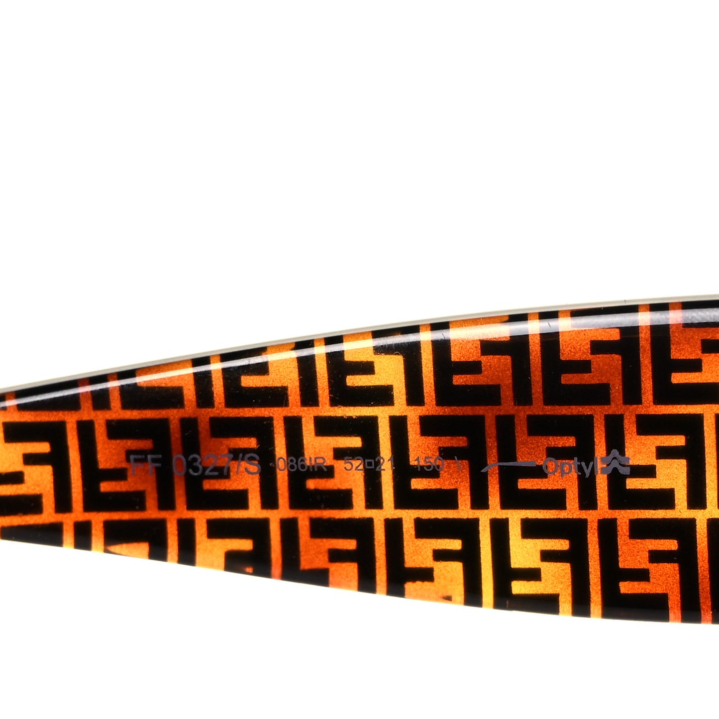 Acetate F is Fendi FF 51mm Cat Eye Sunglasses 0327/S Tortoise Camouflage