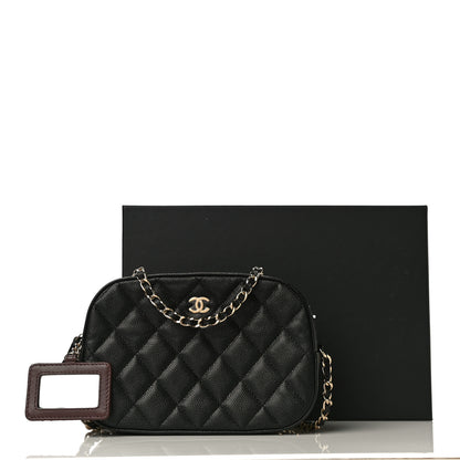 Chanel Caviar Quilted Vanity With Chain Black 12 of 12