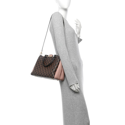 Louis Vuitton Damier Ebene Cuir Taurillon Brittany Magnolia 2 of 17