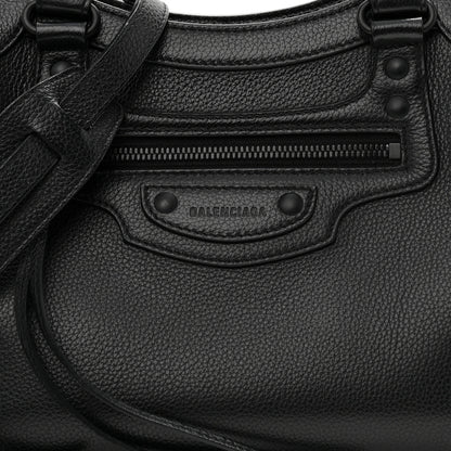 Balenciaga Grained Calfskin Neo Classic Black Hardware S City Black 8 of 10