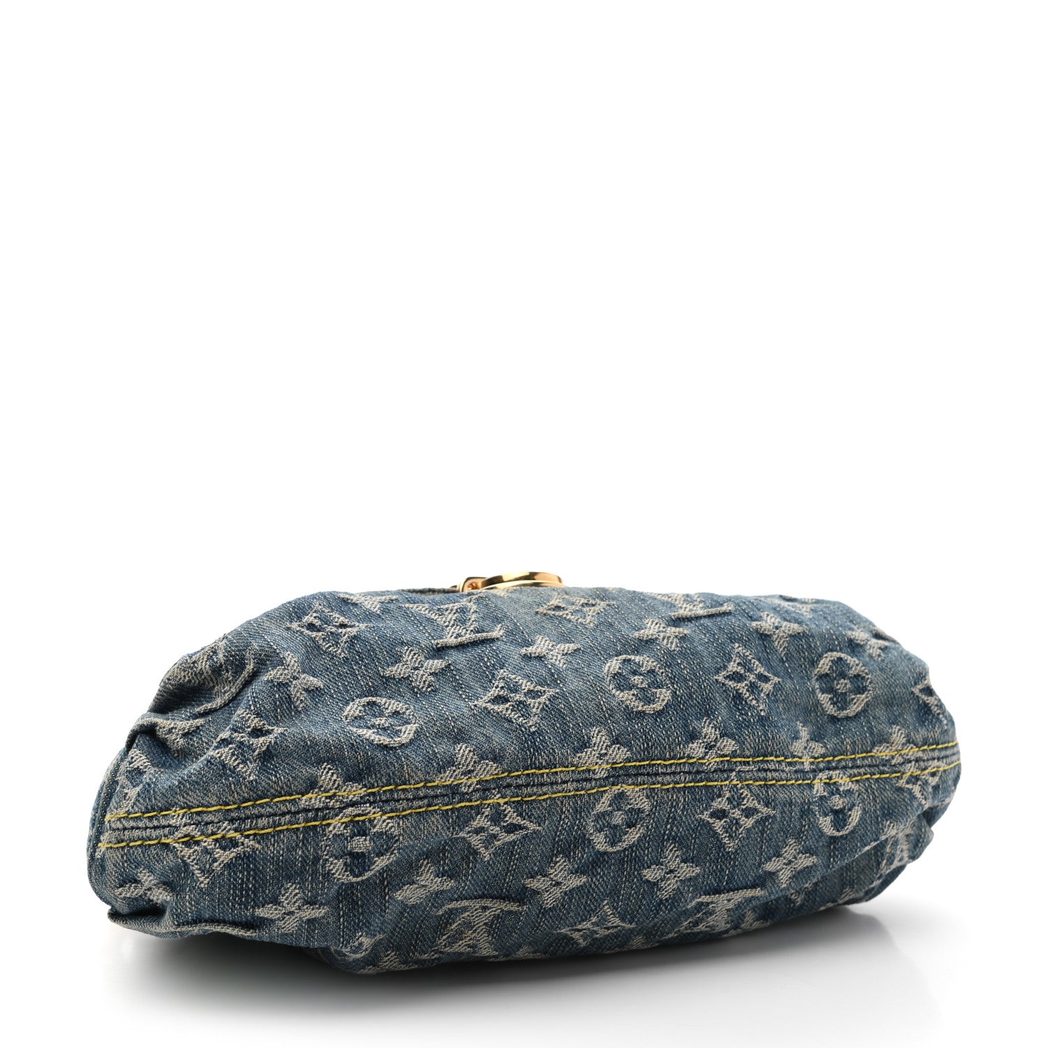 Louis Vuitton Monogram Denim Mini Pleaty Blue 4 of 10