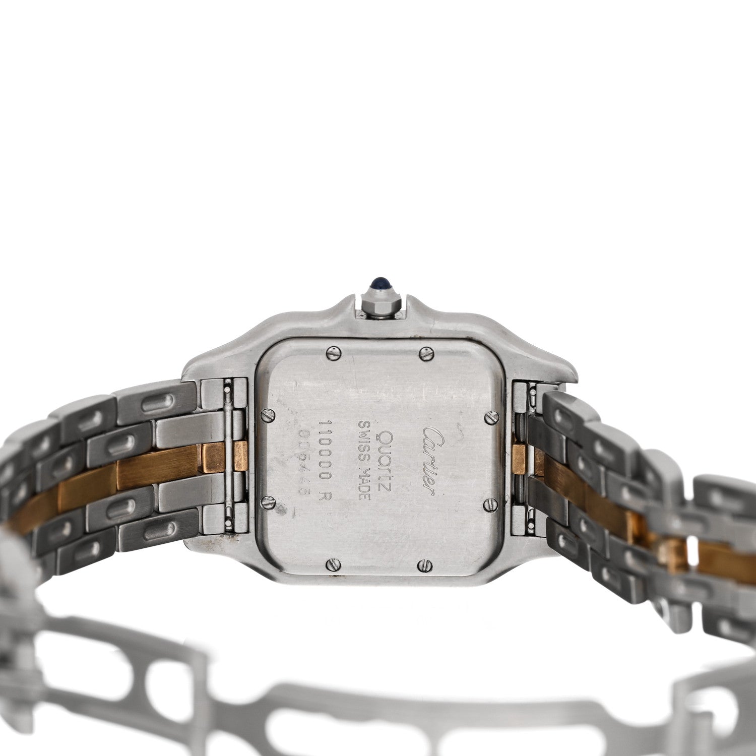 Cartier Stainless Steel 18K Yellow Gold 27mm Panthere Quartz Watch 4 of 4