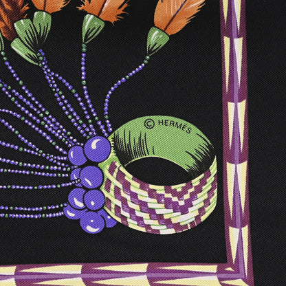 Hermes Silk Brazil Scarf 90 3 of 3