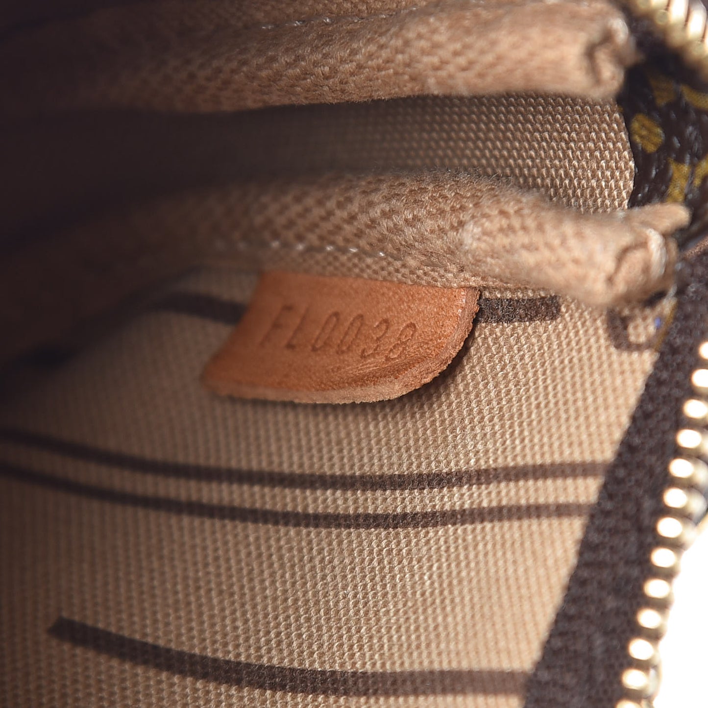 Monogram Complice Trunks and Bags Mini Pochette Accessories Beige
