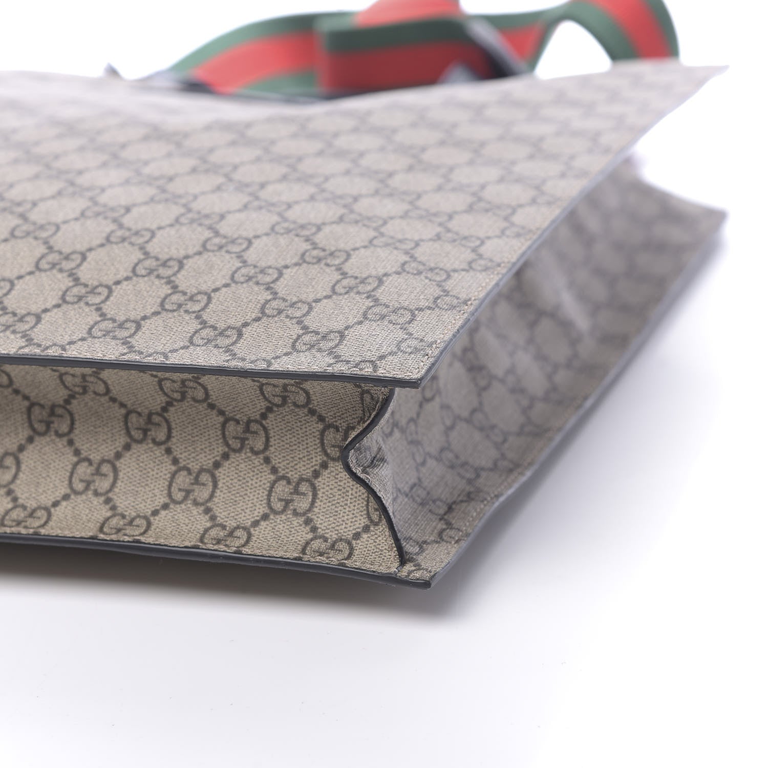 Gucci Soft GG Supreme Monogram Web Vertical Tote Black 10 of 10