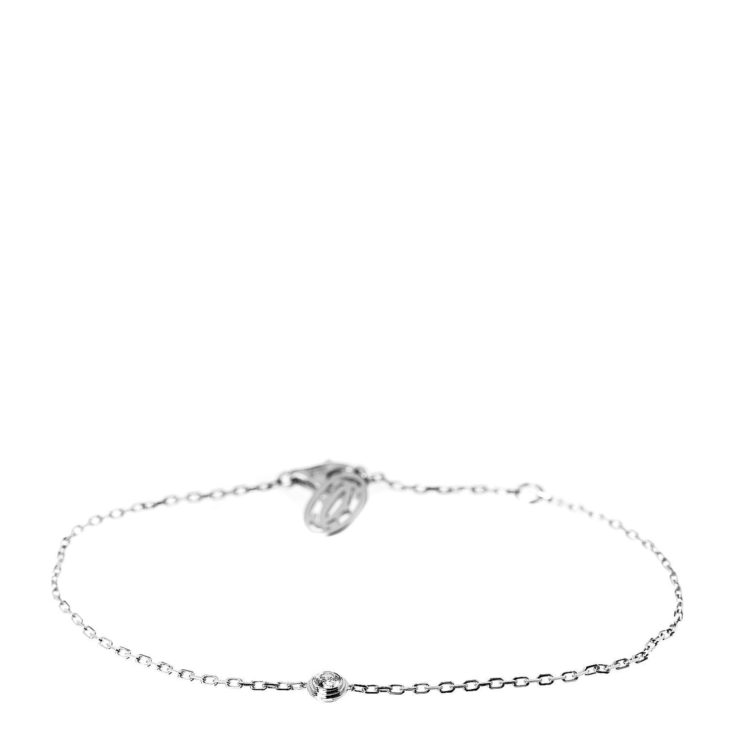 18K White Gold Diamond SM D'Amour Bracelet