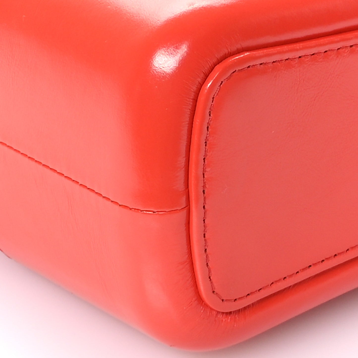 Aged Calfskin Quilted Medium Gabrielle Hobo Red