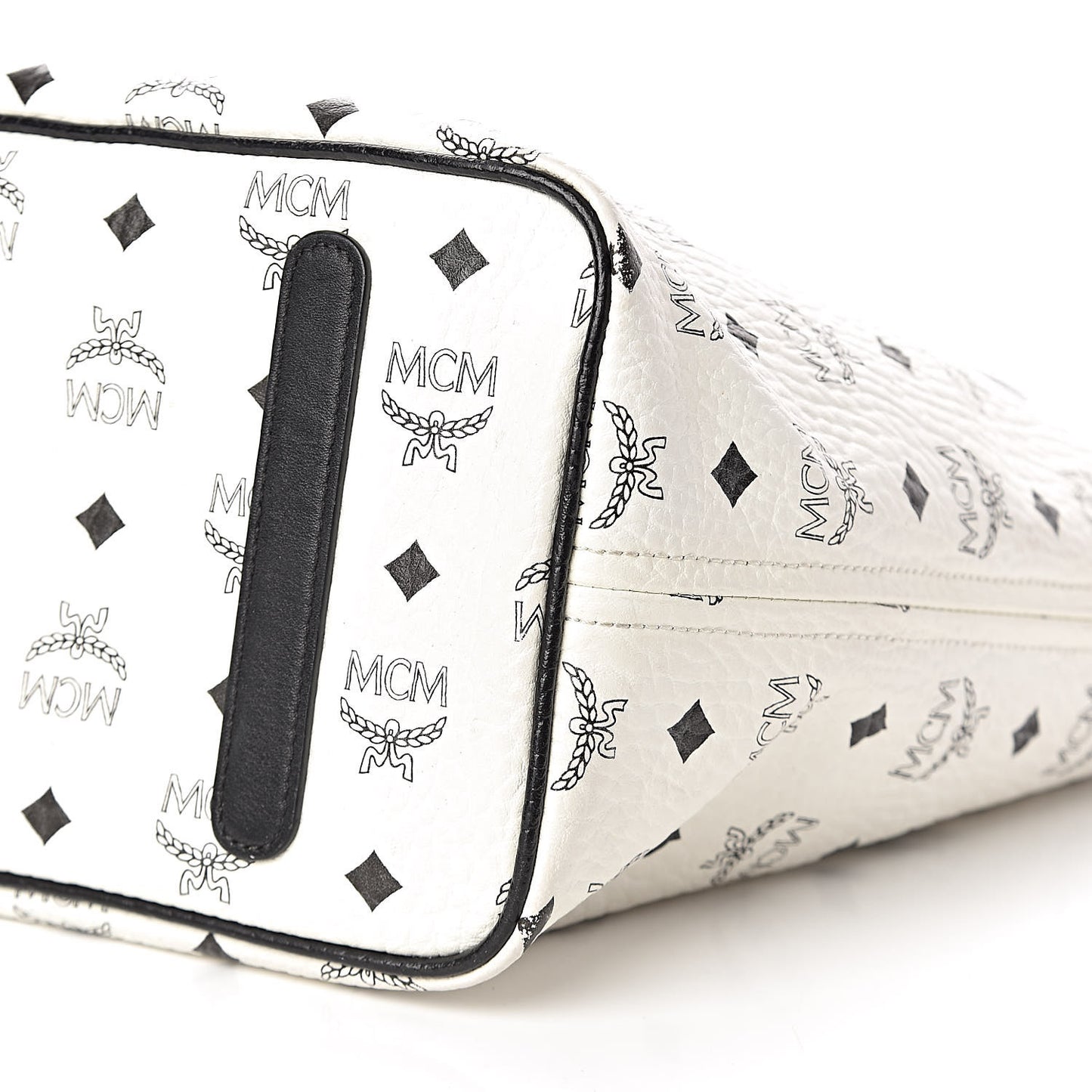 Visetos Medium Project Reversible Shopper Tote White