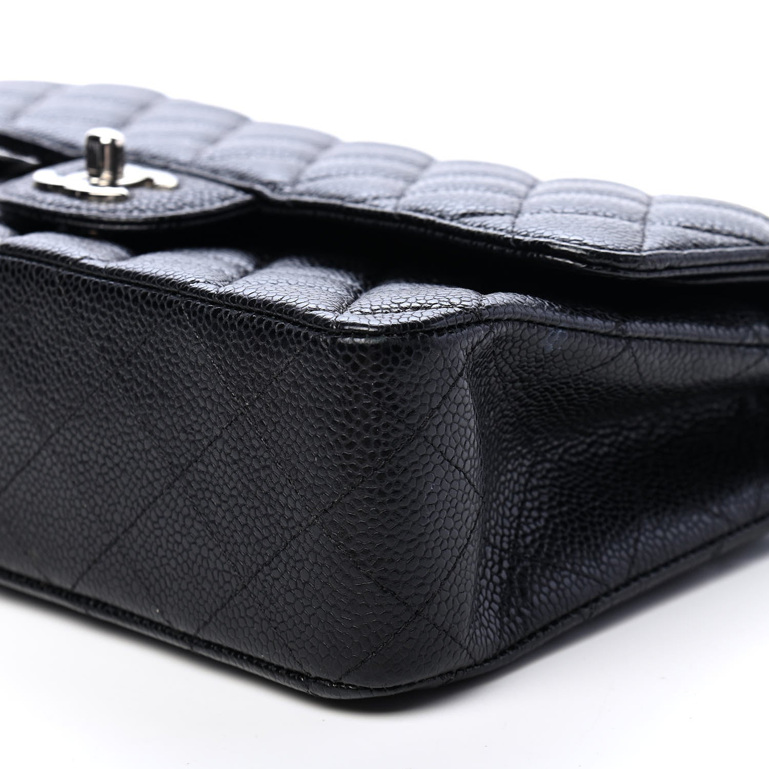 Chanel Caviar Quilted Medium Double Flap Black 9 of 9