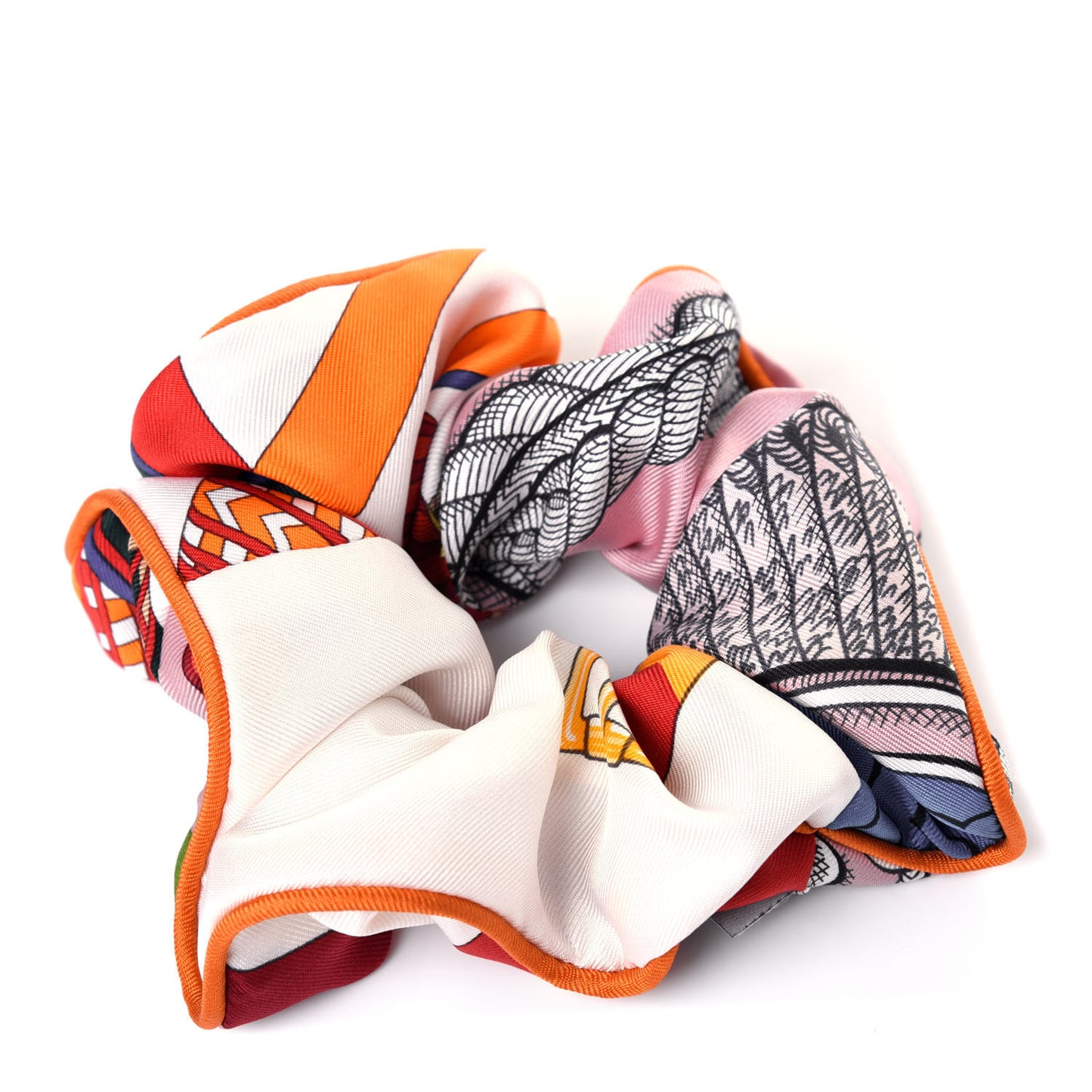 Silk Claudia Scrunchie Multicolore