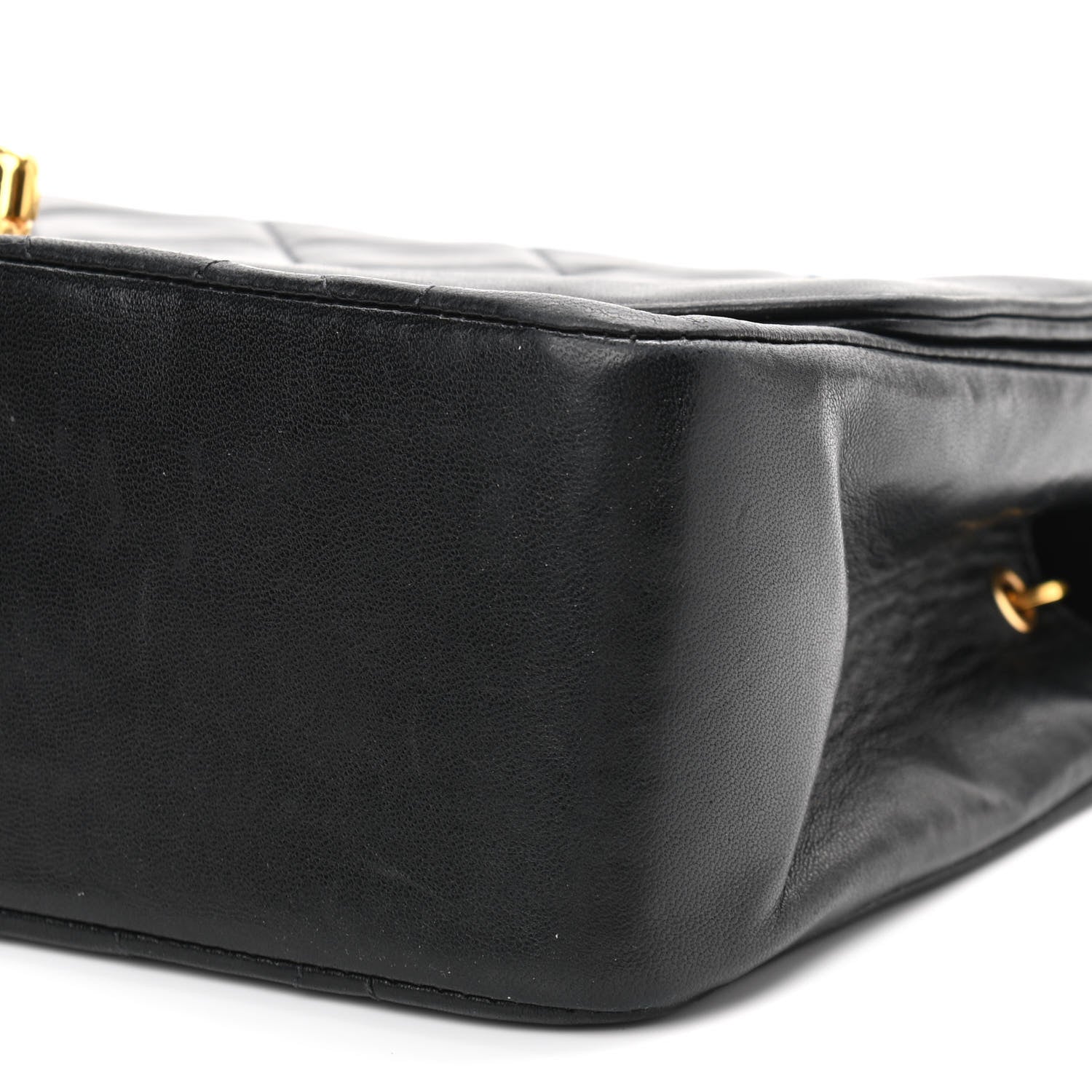 Chanel Lambskin Quilted Small Single Flap Black 10 of 10