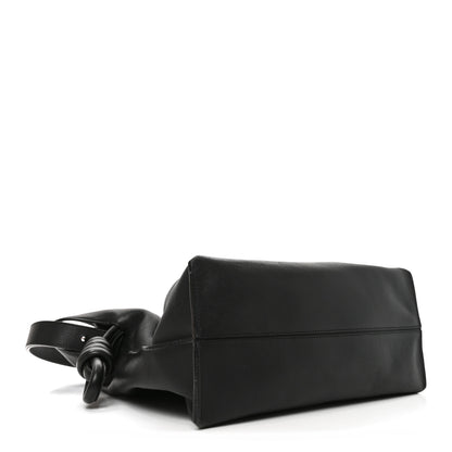 Loewe Calfskin Flamenco Knot Bag Black 4 of 9