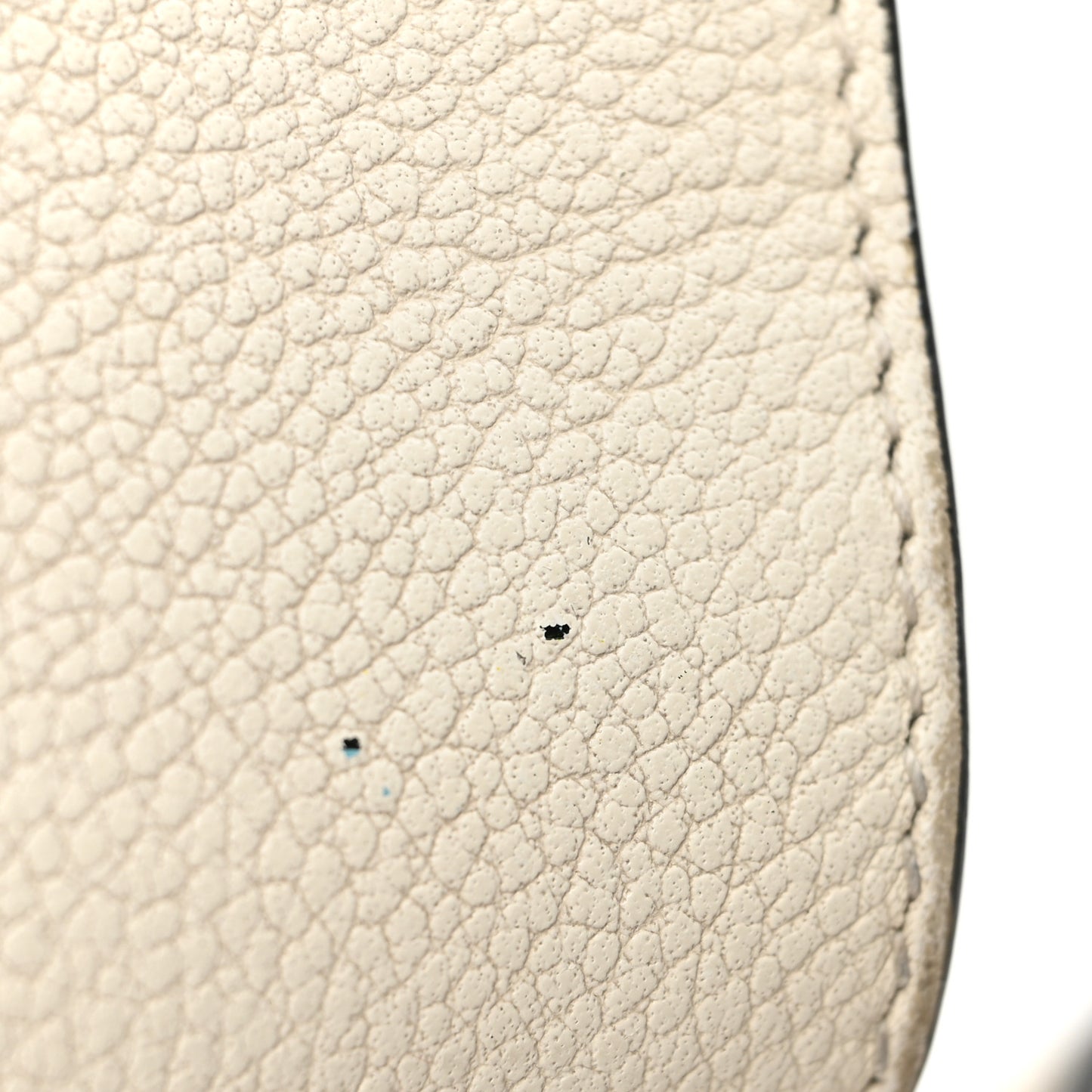 Grained Calfskin Nano Sac De Jour Porcellana Black
