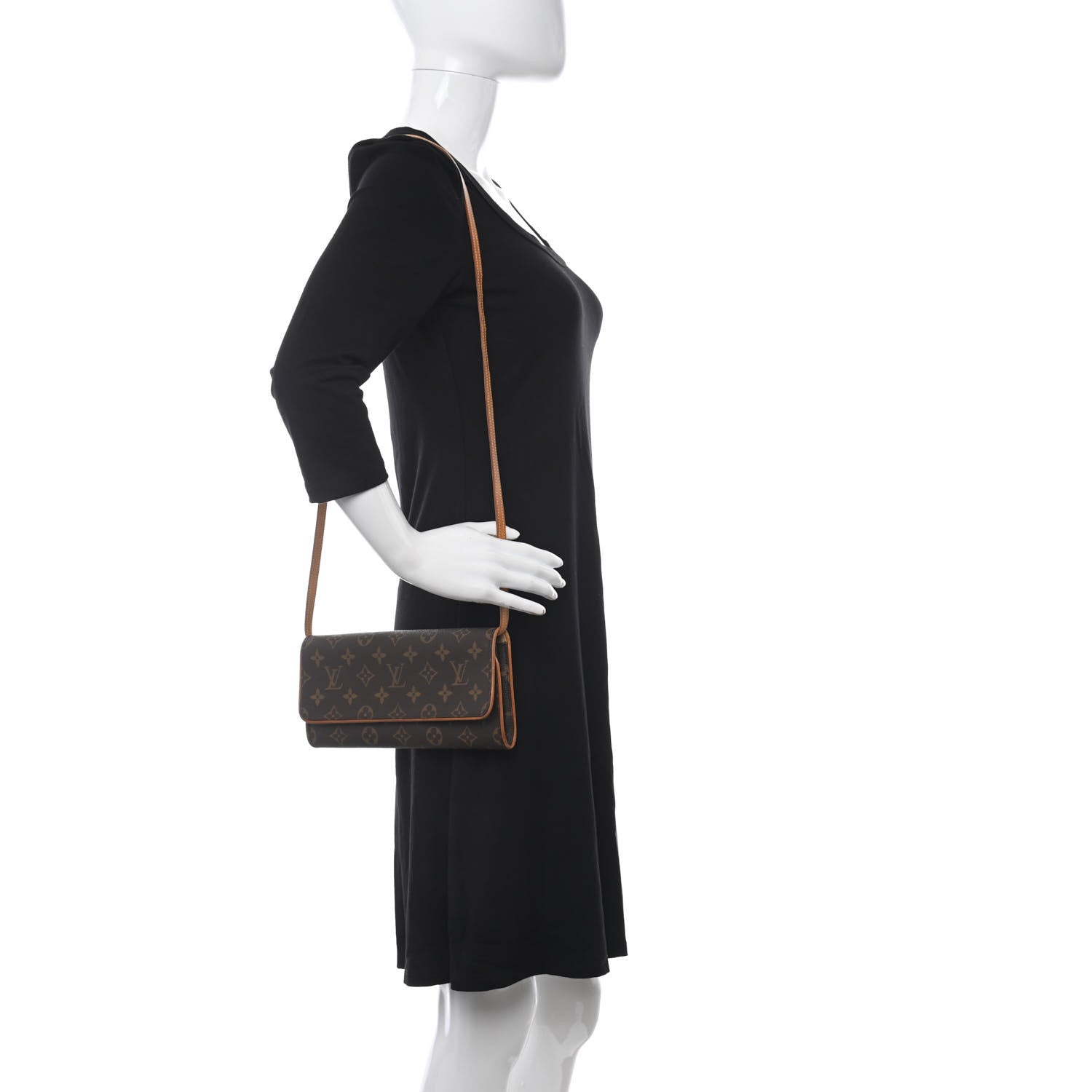 Louis Vuitton Monogram Pochette Twin GM 2 of 19