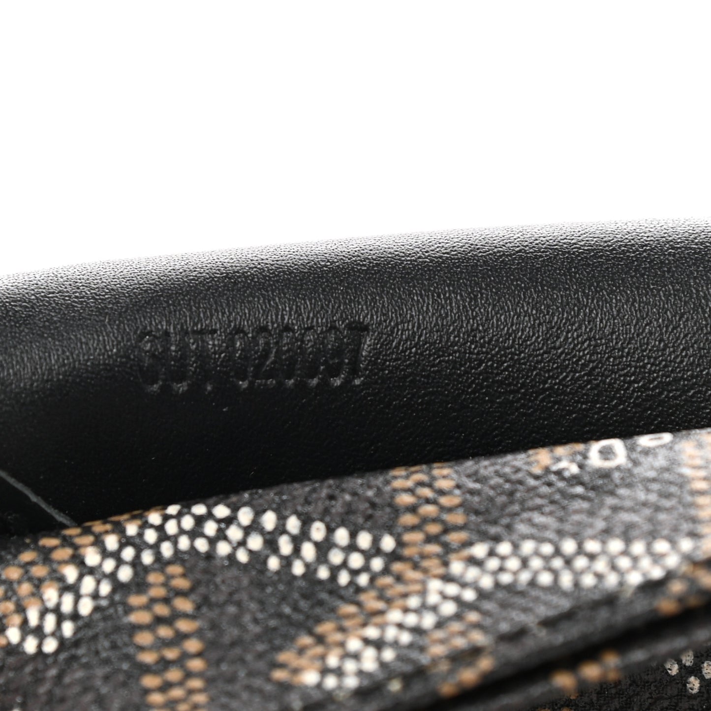 Goyardine Pouch Black