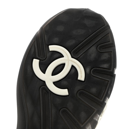 Chanel Mesh Suede Calfskin Quilted Sneakers 37 Pink Beige 11 of 11