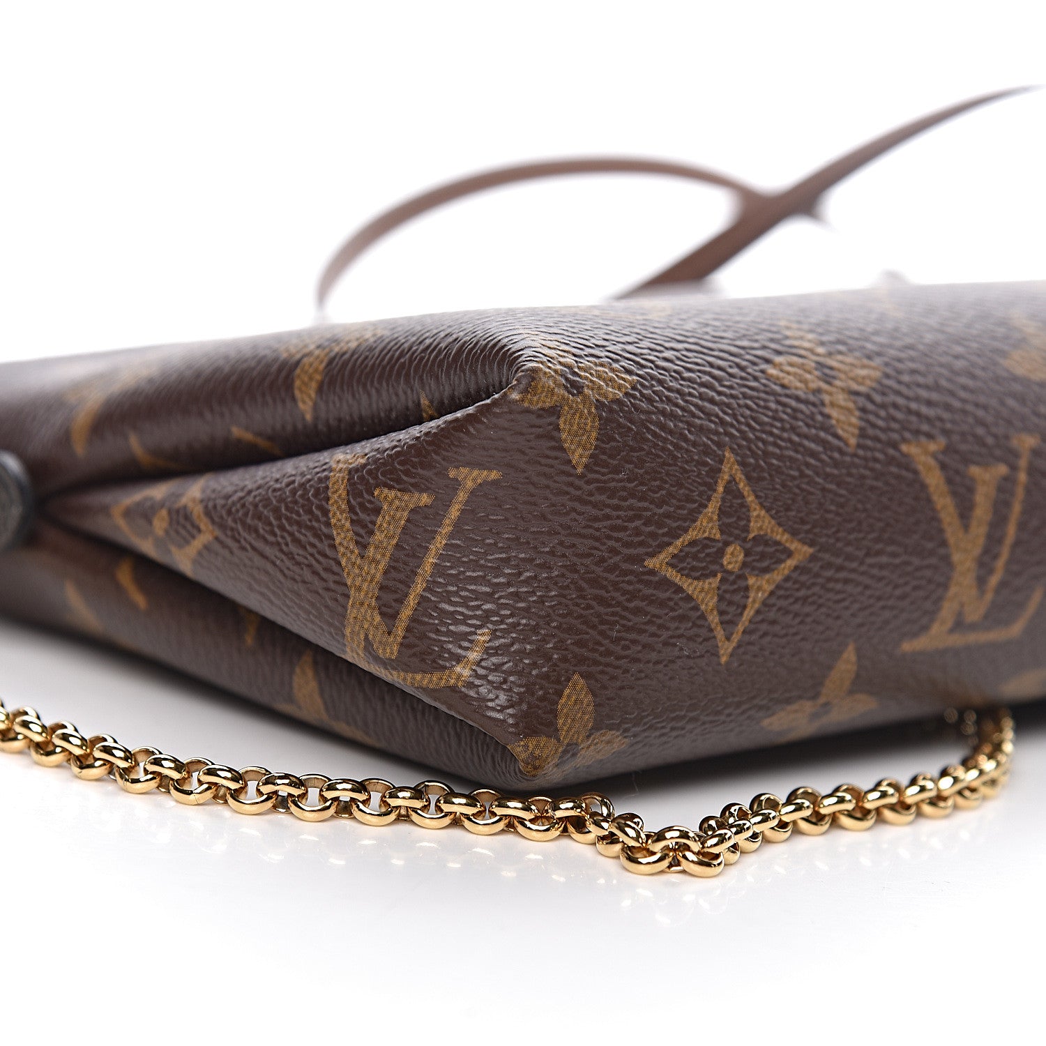 Louis Vuitton Monogram Pallas Clutch Black 9 of 11
