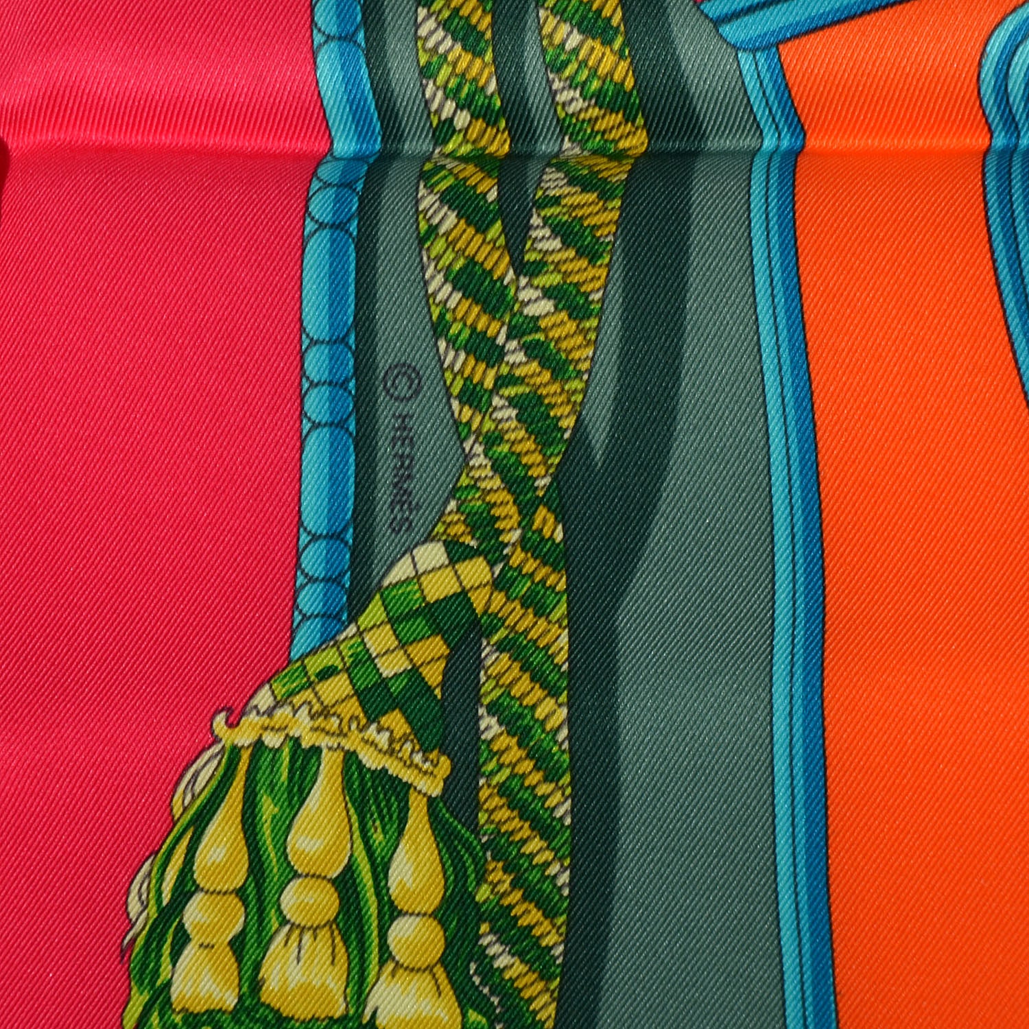 Hermes Silk Coach Scarf 70 5 of 5