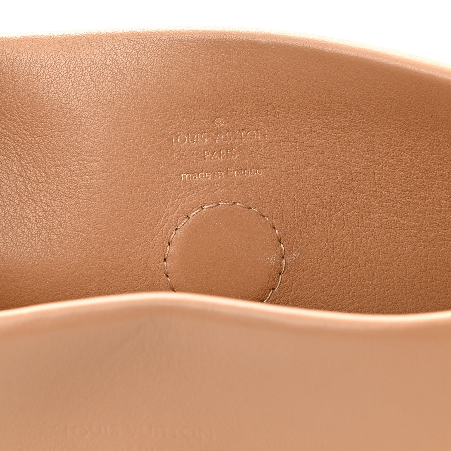 Louis Vuitton Monogram Tuileries Besace Sesame Peach Creme 6 of 7
