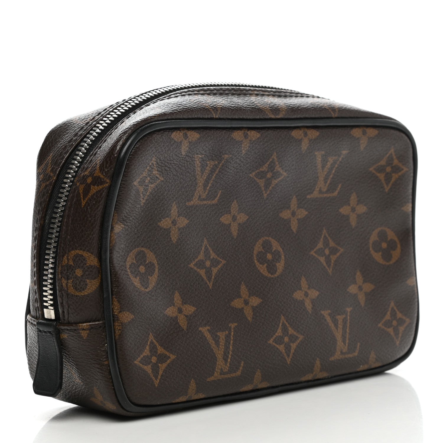 Louis Vuitton Monogram Macassar Toilet Pouch PM 3 of 6
