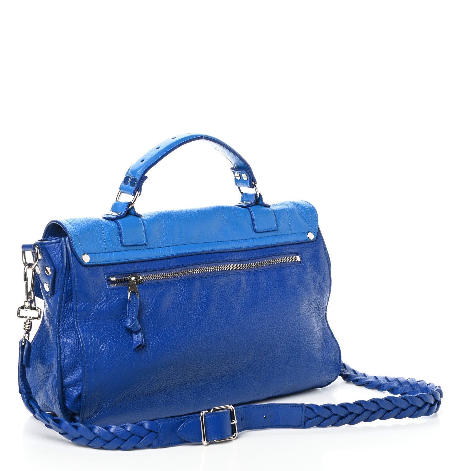 Proenza Schouler Grained Deerskin Medium Bicolor PS1 Satchel 3 of 9