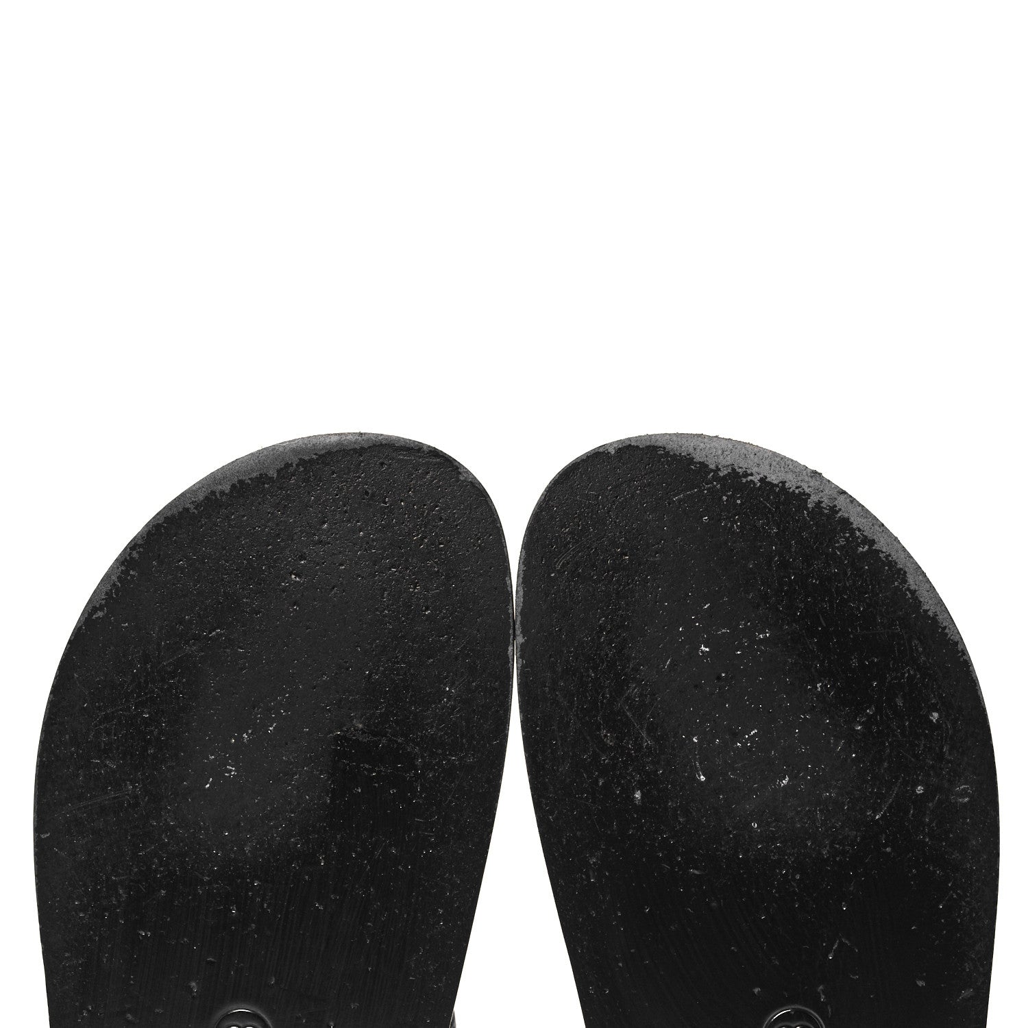 Chanel Grained Calfskin Velcro Dad Sandals 37.5 Black 8 of 10